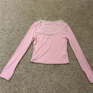 Pink Lace Bow Top, TikTok Shop, #8